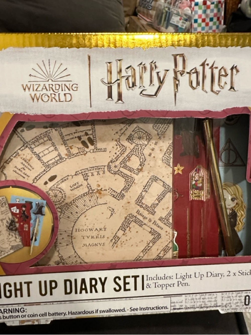 Harry Potter Light Up Diary Set